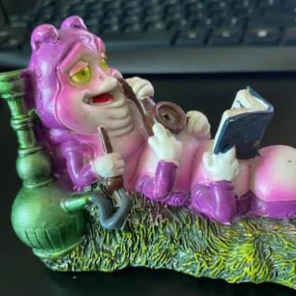 Scent holder- caterpillar from Alice in wonderland